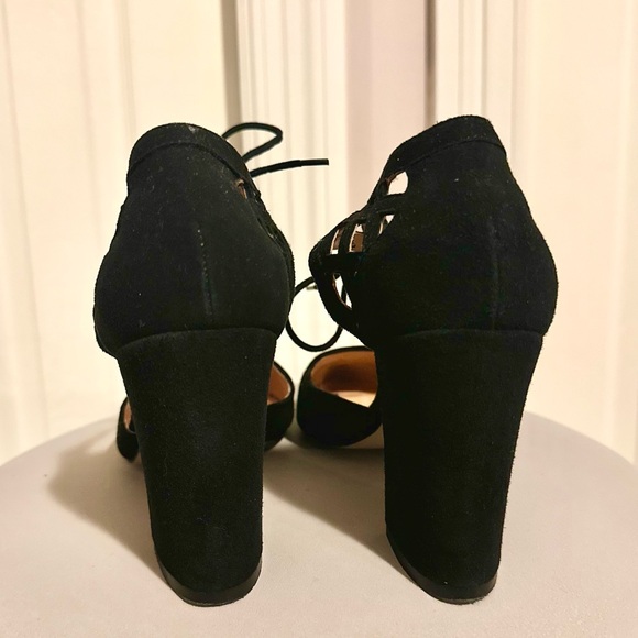 Free People Black Suade Pumps - Picture 3 of 7